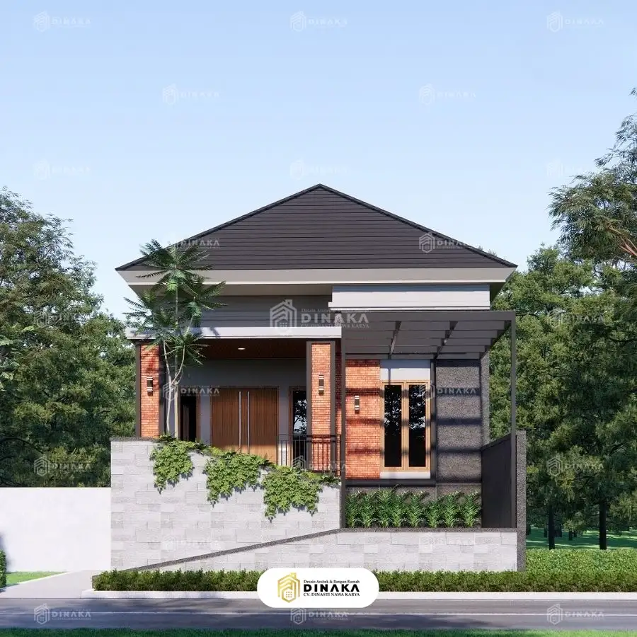 Desain rumah minimalis 100 jt 1 lantai