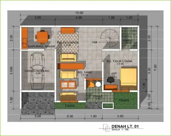 Denah-Rumah-Minimalis-5x7-1