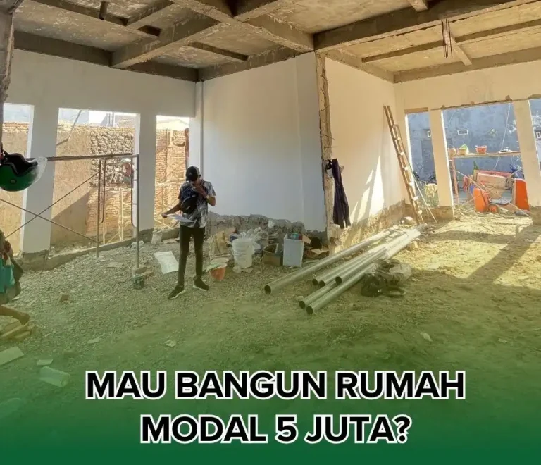 Mau Bangun Rumah Modal 5 Juta