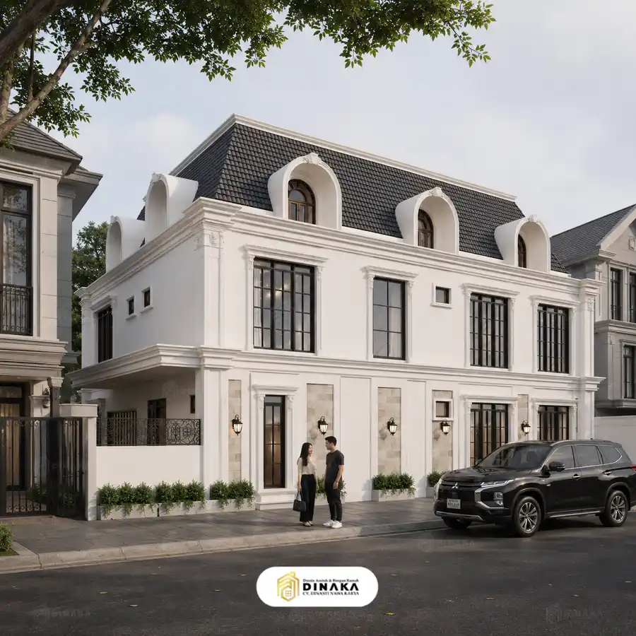 Rumah idaman klasik amerika
