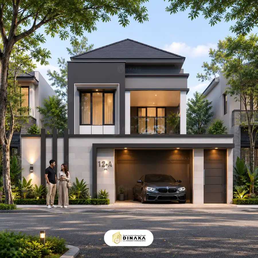 Desain Rumah Gaya Tropis
