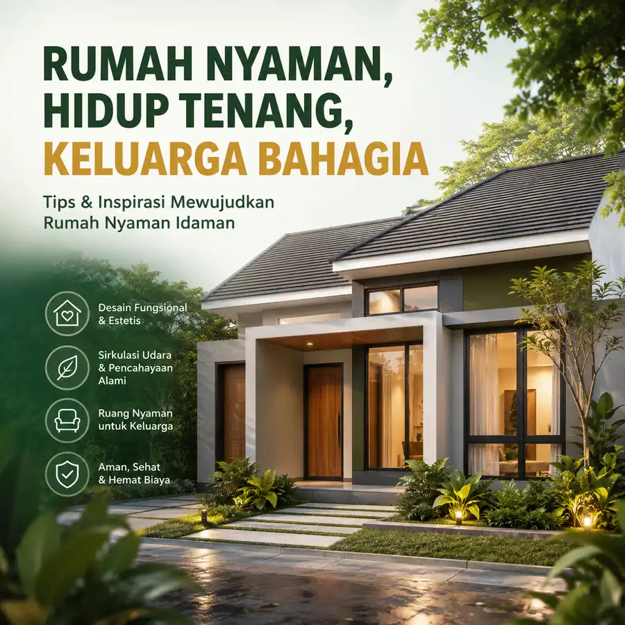 rahasia bikin rumah nyaman dan sehat