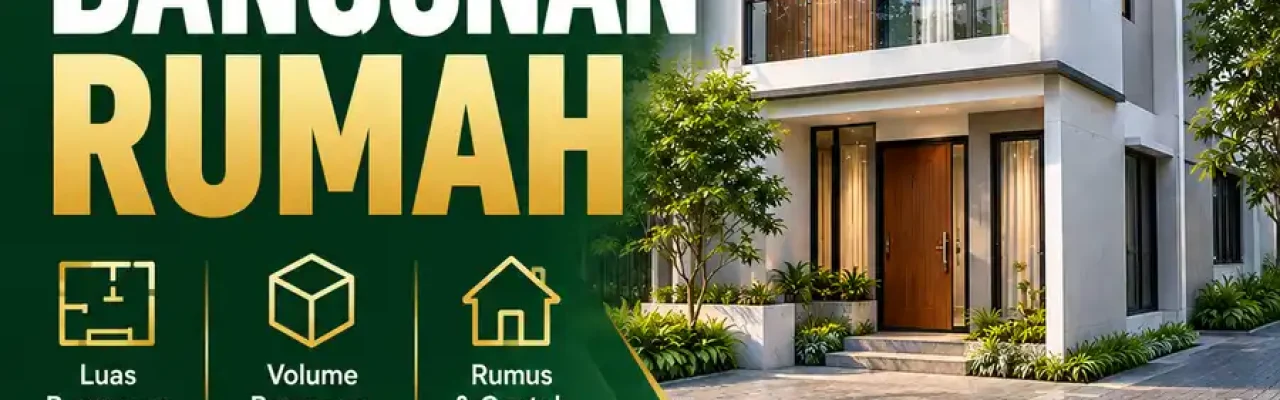Cara Menghitung Bangunan Rumah biar Nggak Boncos!