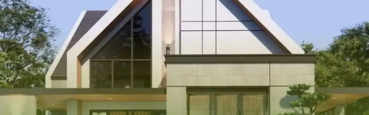 Desain rumah luas tanah 70 meter